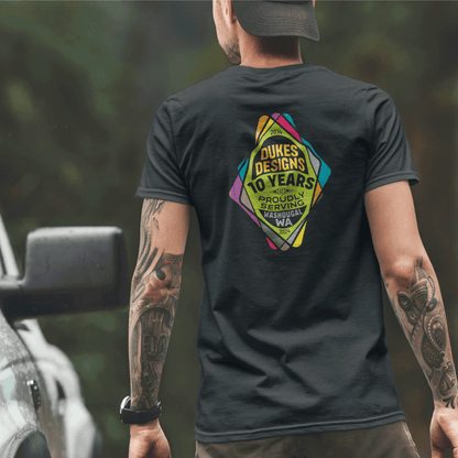 Dukes Designs 10 Year Anniversary T-Shirt