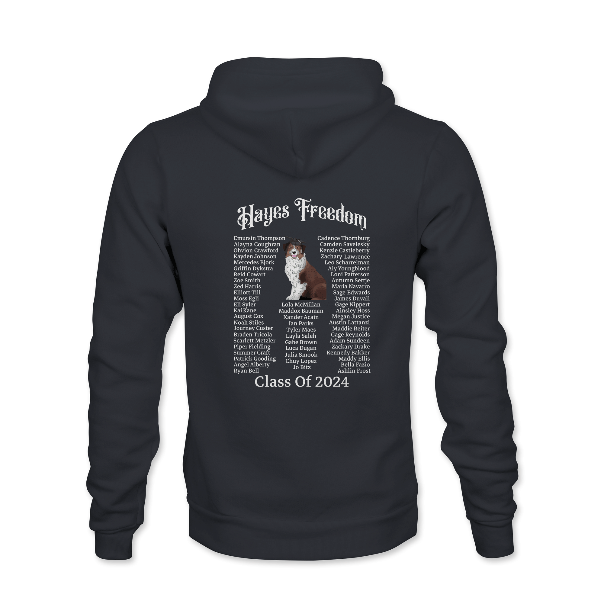 Hayes Freedom High School 2024 Senior Hoodie