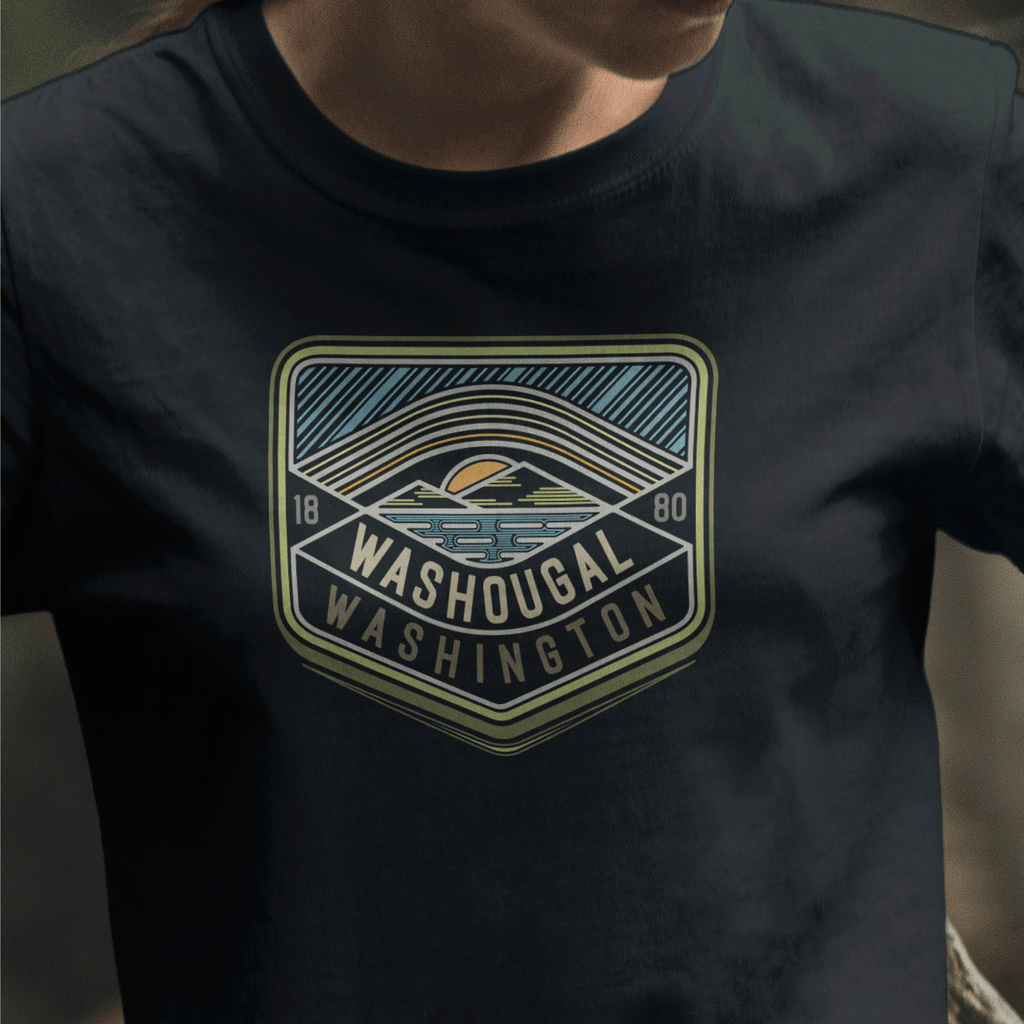 River Mountain Rainbow Washougal T-Shirt