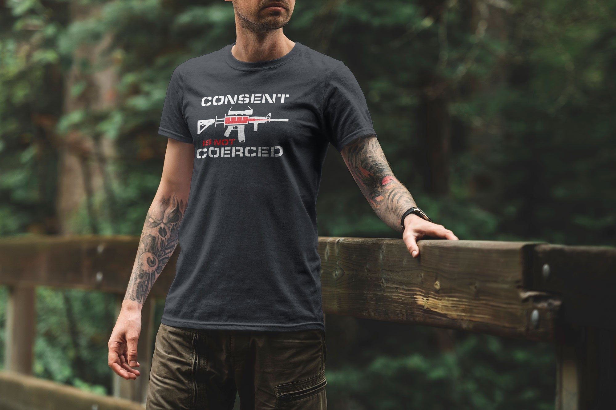 Consent Is Not Coerced T-Shirt