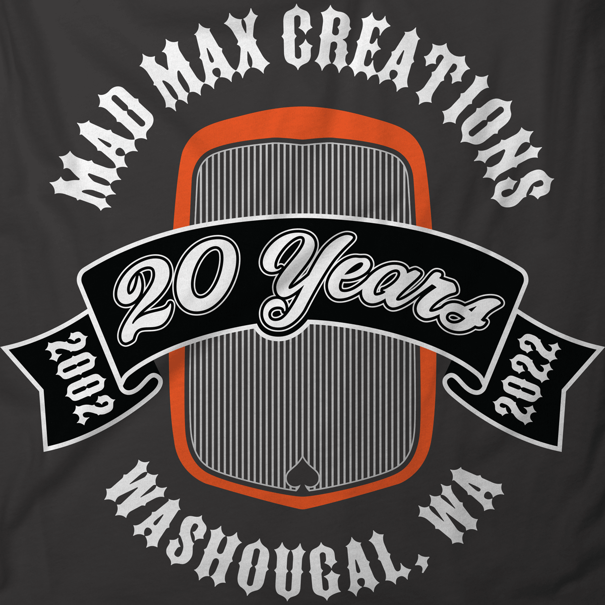 Mad Max Creations 20 Year Anniversary T-shirt