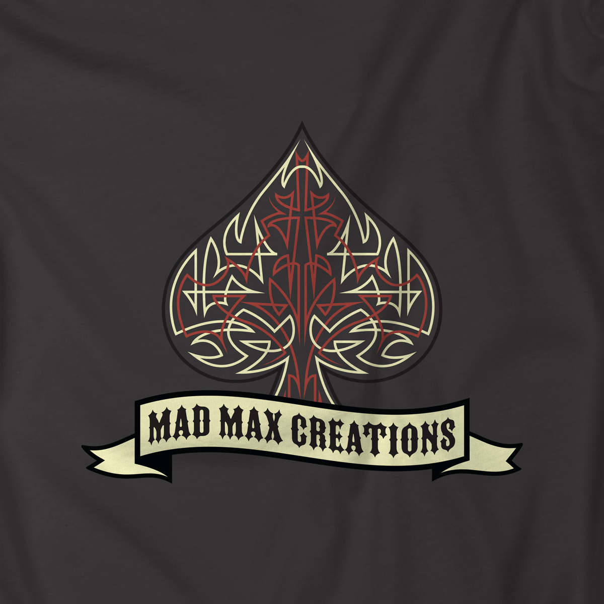 Mad Max Creations Pinstripe Spade Hoodie