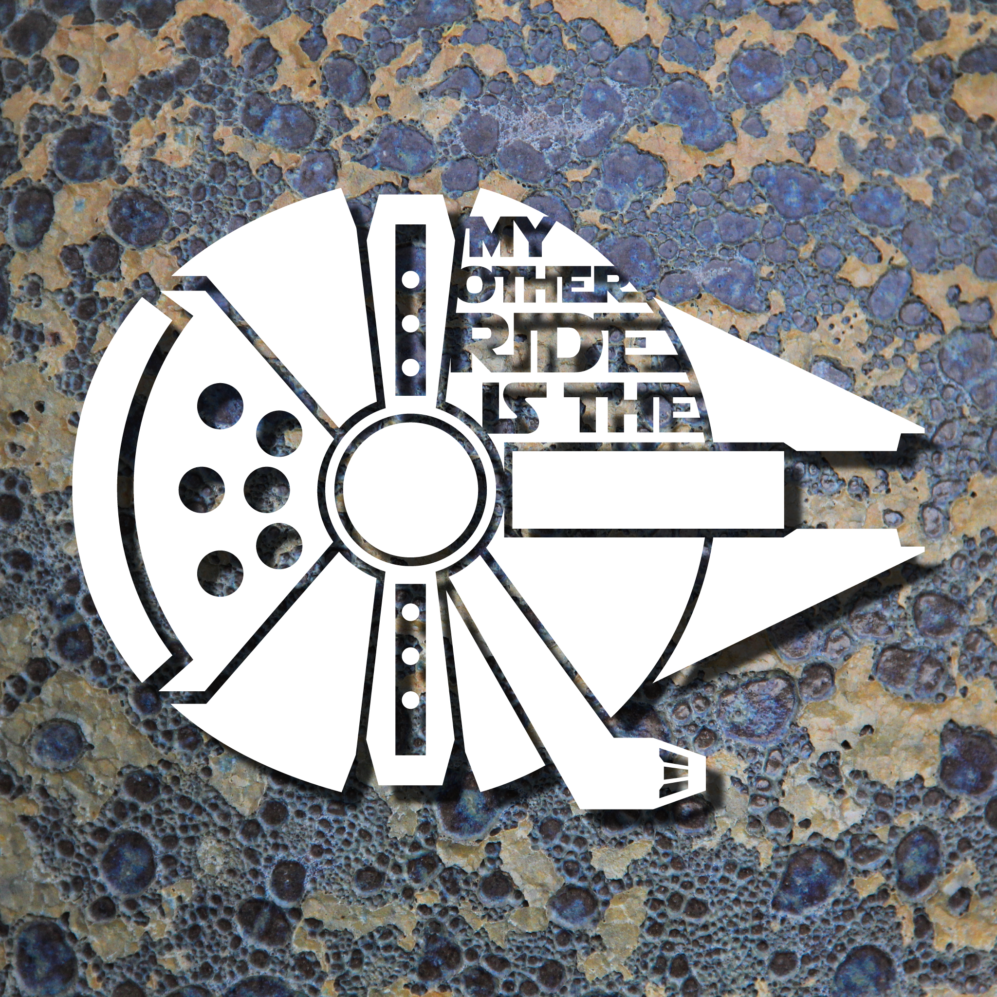 My Other Ride Millennium Falcon Star Wars Decal