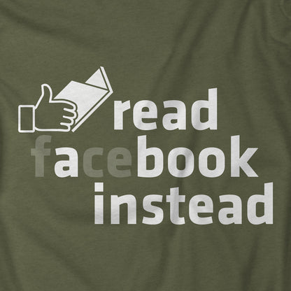 Read A Book Instead T-Shirt