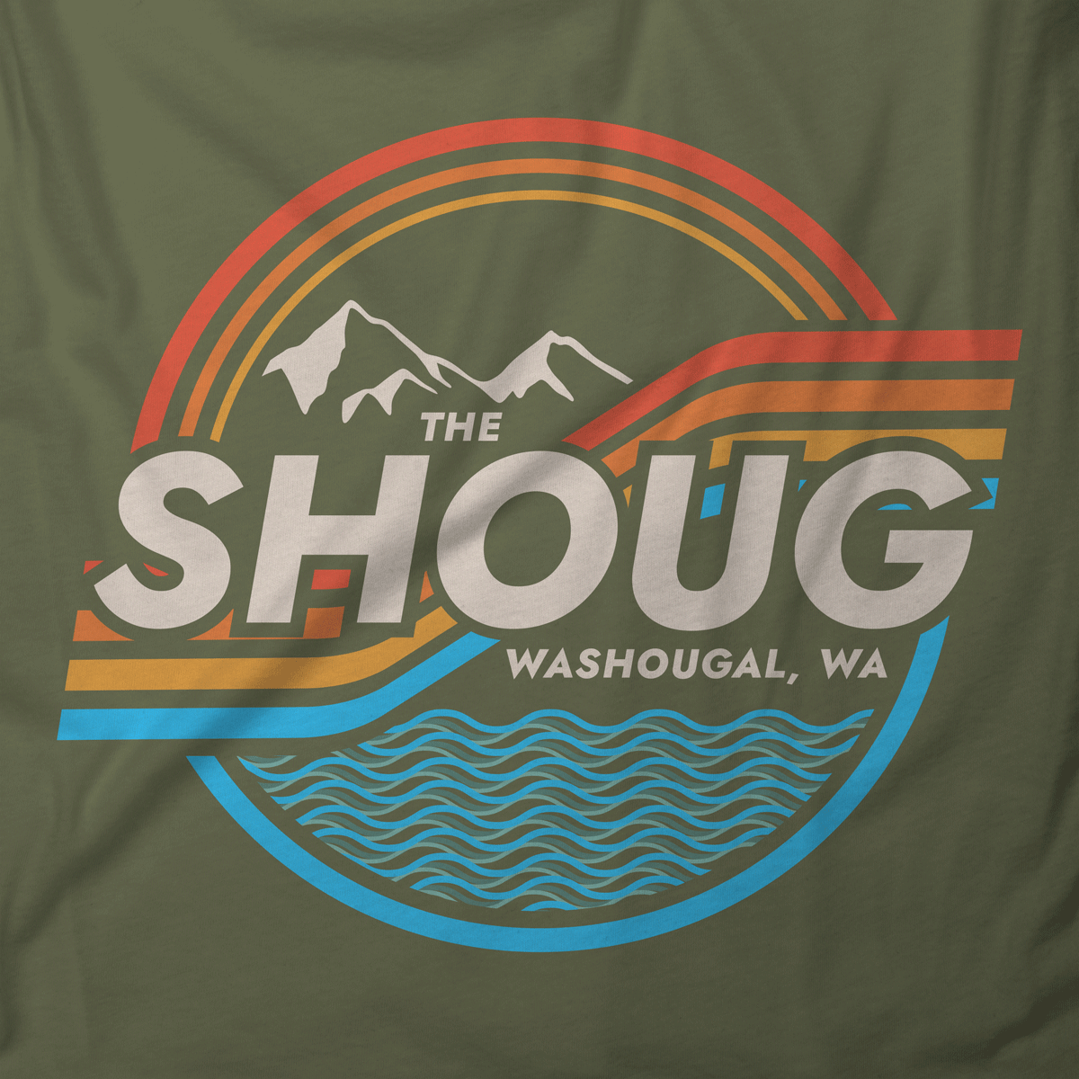 Shoug Stripes Washougal T-Shirt