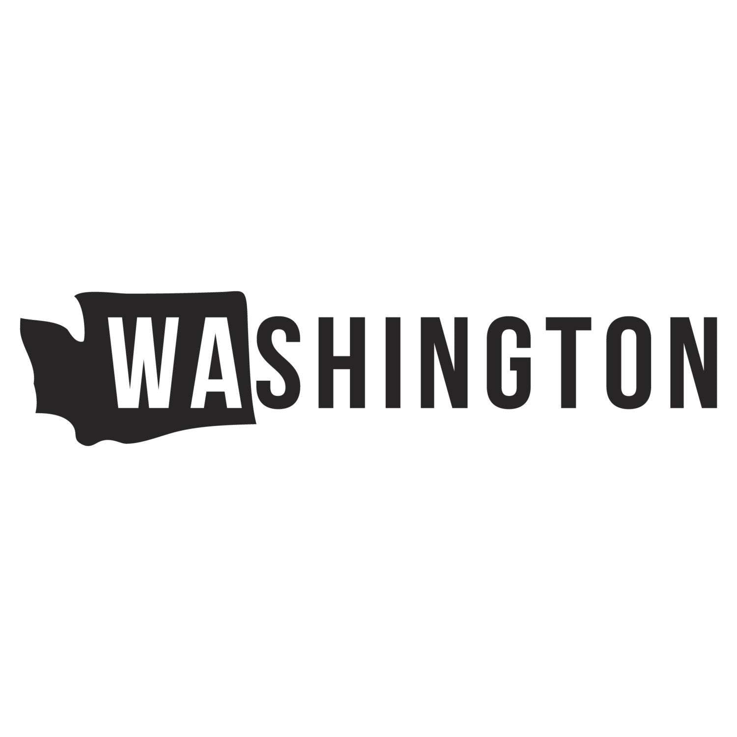 Washington Vinyl Decal - Washington State Decal, Washington Sticker, PNW Decal, PNW Sticker, Laptop Sticker, Car Decal, Window Decal - Dukes Decals